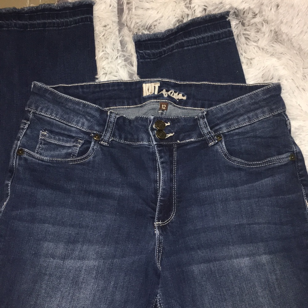 Kut from the Kloth cropped jeans sz 12